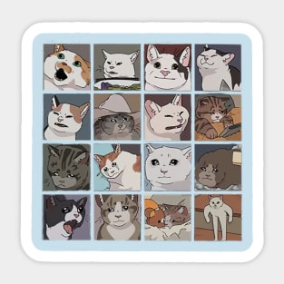 Cat memes Sticker